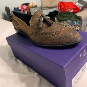 Sparkly stuart weitzman flats